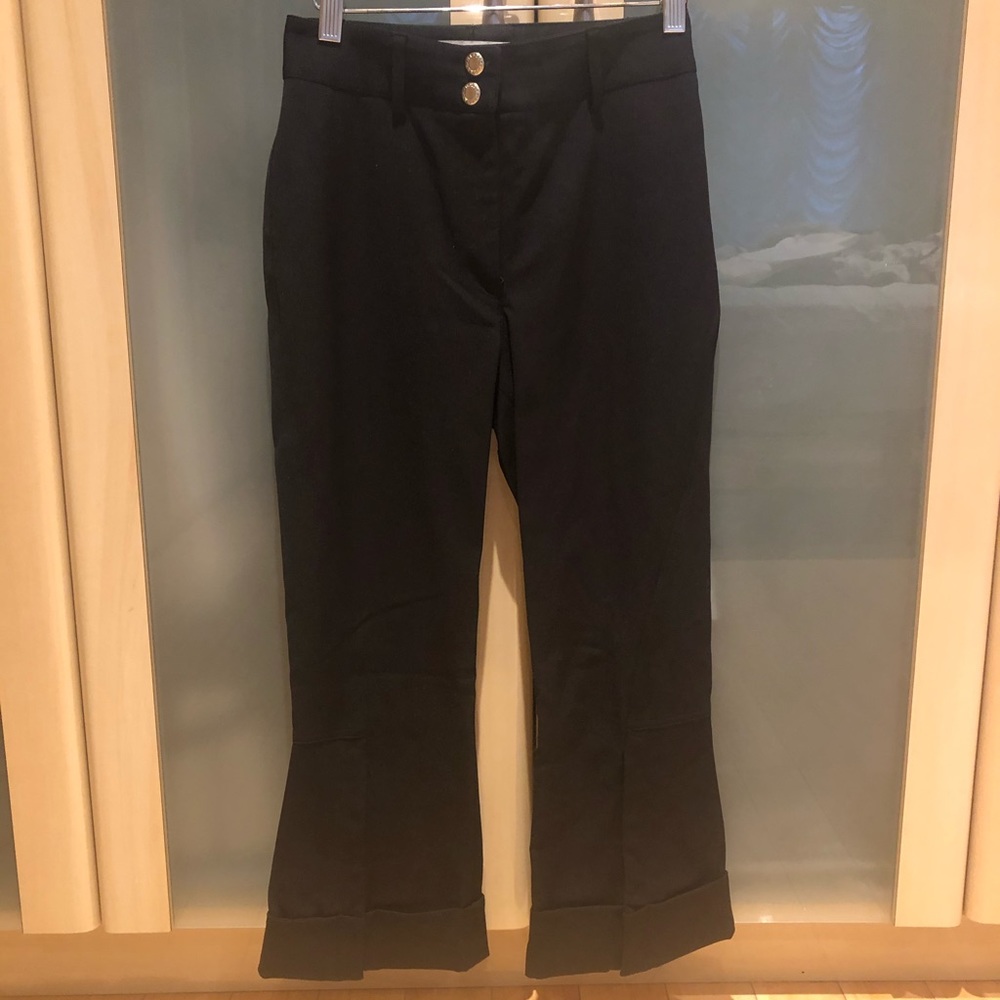 Dolce & Gabbana Black Button Dress Pants Size 38